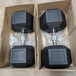 Dumbbells Set - 90 LB - New