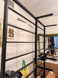Full size metal bed frame only