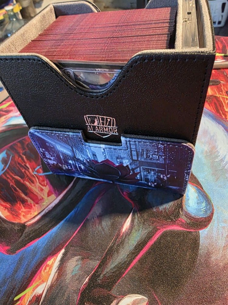 mtg zhulodok commander deck Commander Masters Zhulodok, Void Gorger 100+ Deck Box for Magic: The  Gathering main image 1