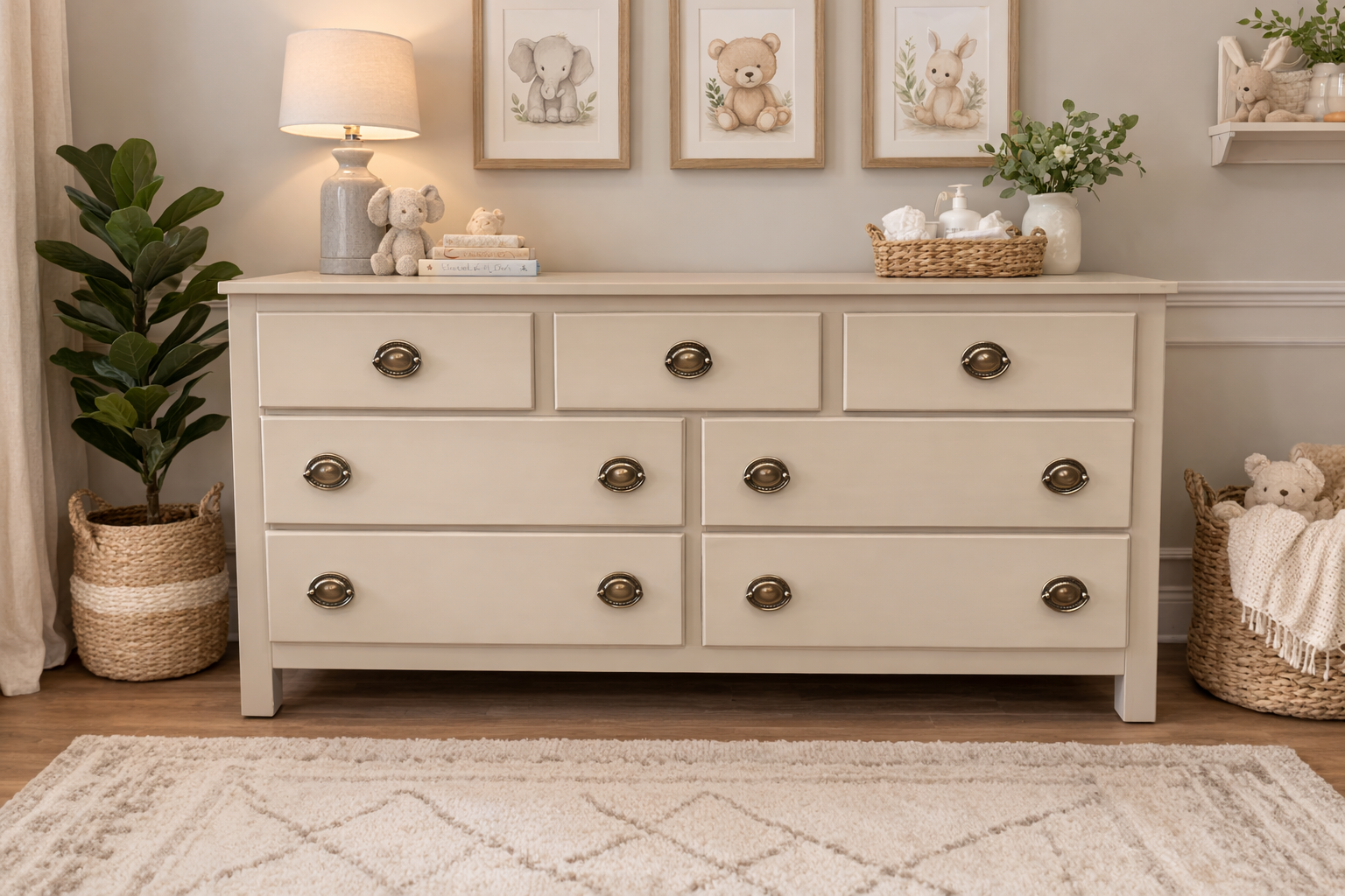 Heirloom style dresser