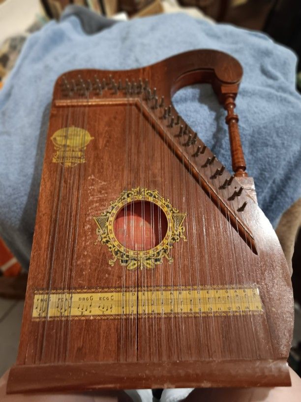 Antique Oscar Schmidt Mandolin Harp