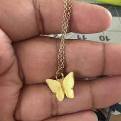 Butterfly Necklace 
