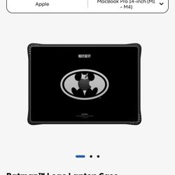 2 Casetify Laptop Case Batman & Clear For MacBook Pro Size 14