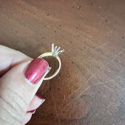 18k Gold Ring Setting