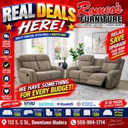 Sofa and Loveseat Recliner 2pc Sofa and Loveseat Recliner