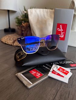New RayBans - Box, Pouch Cloth All Included