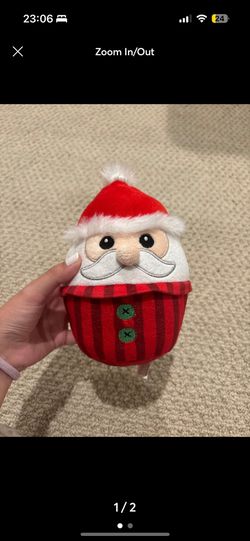 Round Santa Plush