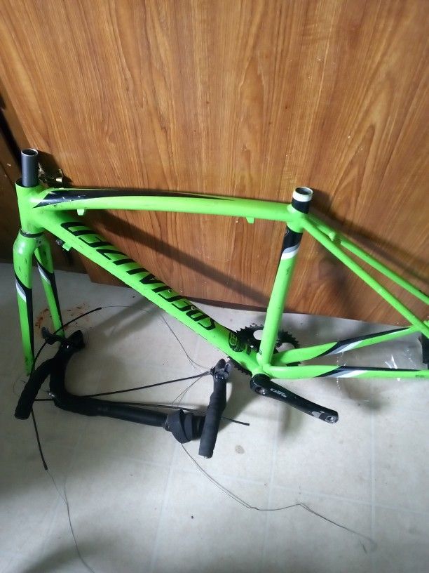 Specialized Frame Forks And Handle Bars