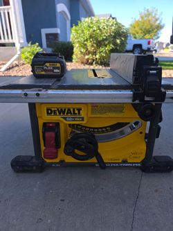 DeWalt 60V Max Cordless Table Saw