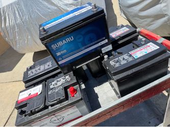 Car and Truck batteries