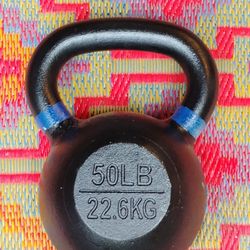 50  LB.  KETTLEBELL   •   Also  Have  80s  45s  40s  35s  30s  25s  20s  15s  10s 