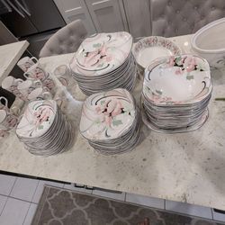 Sango Quadrille Anastasia Plates And Dinnerware