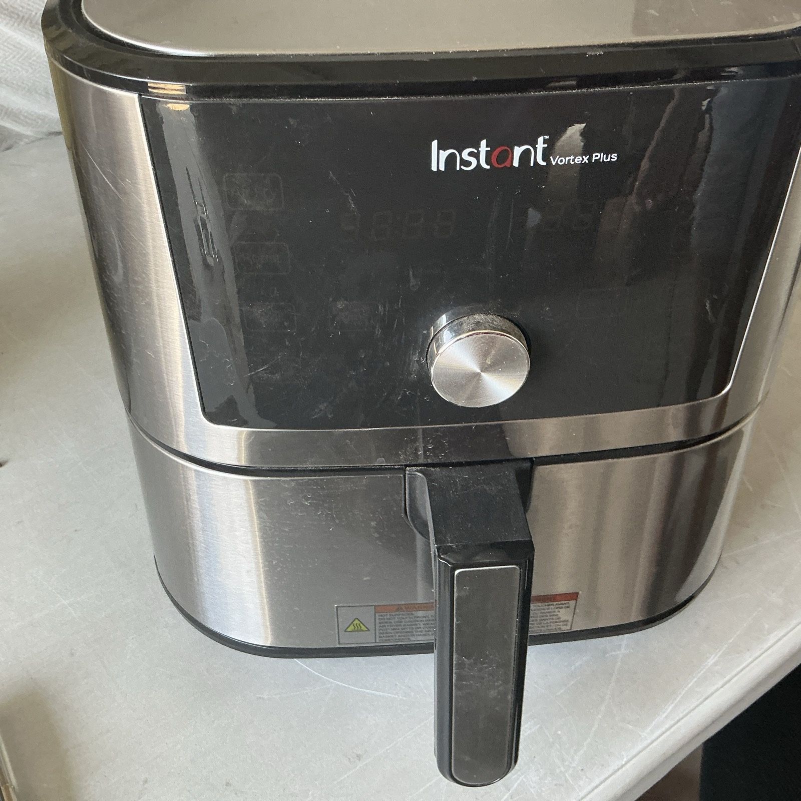 Instant Vortex Plus 6qt Air Fryer in1 Functions Stainless Steel