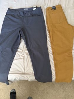 Men's Pants Bundle – Gray and Tan