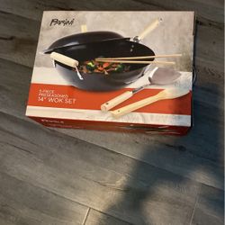 5piece 14 Inch Wok New In Box