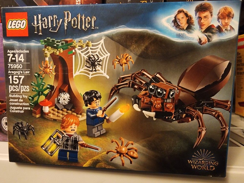 LEGO HARRY POTTER ARAGOG'S LAIR SET# 75950