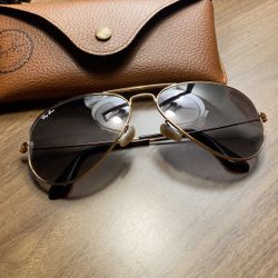 RayBan Polarized Aviator Sunglasses