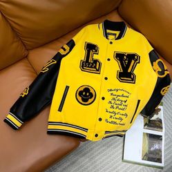 LV Yellow Bomber Jacket 1:1