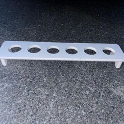 Wooden 6-Candle Holder