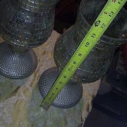 Pair Of Beautiful Candle Holder Decor 