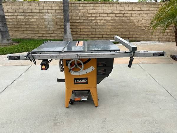 Ridgid R4511 Granite Top Table Saw for Sale in Santa Rosa Va CA OfferUp