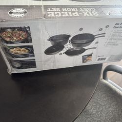 Brand New Camp Chef Cast Ion 6-piece 