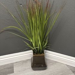 Fake Plant with Vase