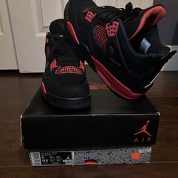 Jordan 4 Red Thunder 
