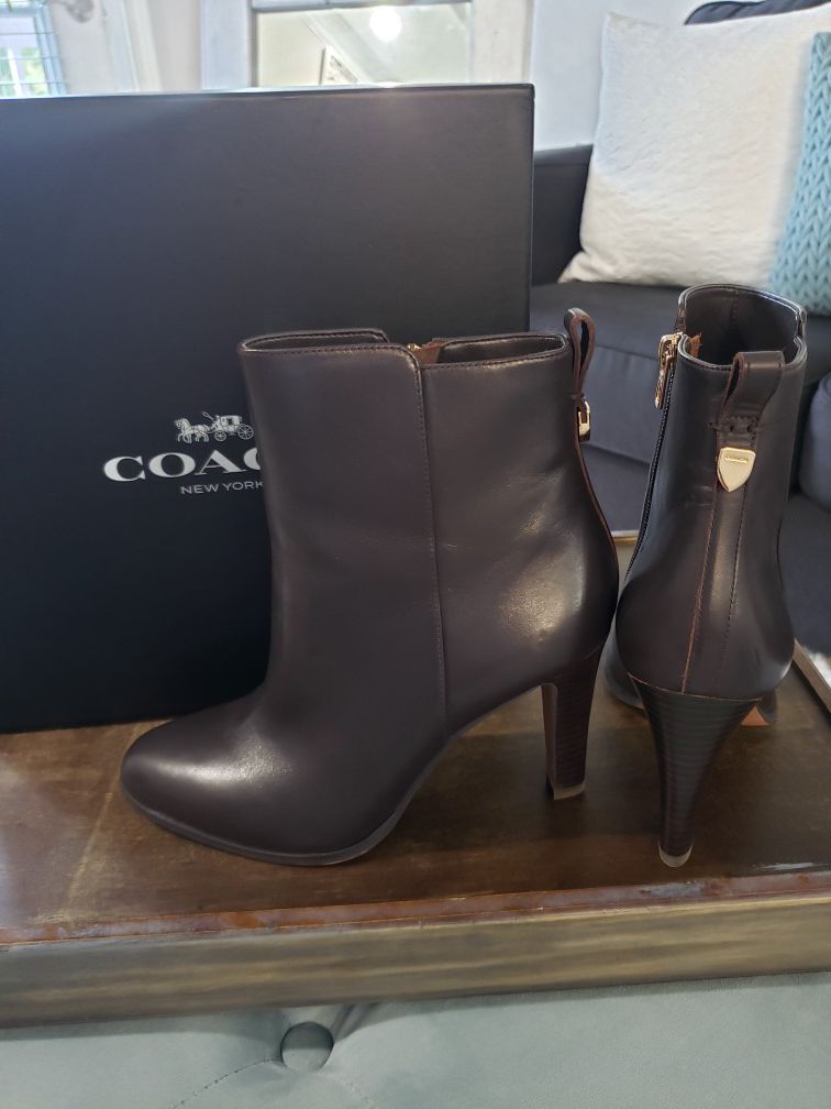 Coach Ankle Boots size 8.5W