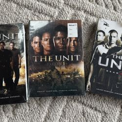 The unit DVDs Seasons 1,2 &3