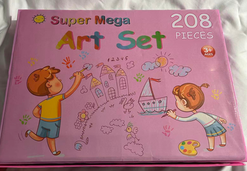 Super Mega Art Set 208 Pieces