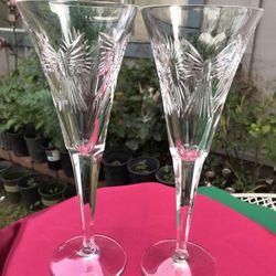 WATERFORD CRYSTAL FLUTES 