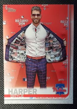 Bryce Harper 2019 Topps Series 2 Image Variation SP Philadelphia Phillies MLB