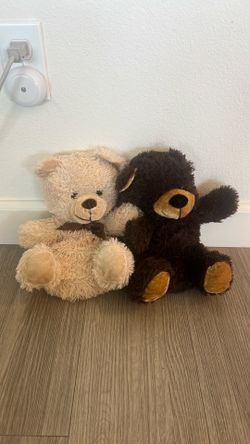 🧸 Plush Teddy Bears – Set of 2