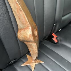 UTEP Pickaxe Decor 17" - Escultura de Metal