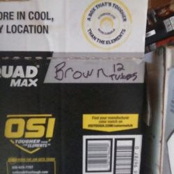 Various Color Exterior Caulk Tubes