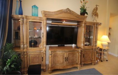 Living room Wall Unit Table Buffet sideboard City Furniture Kevin Charles