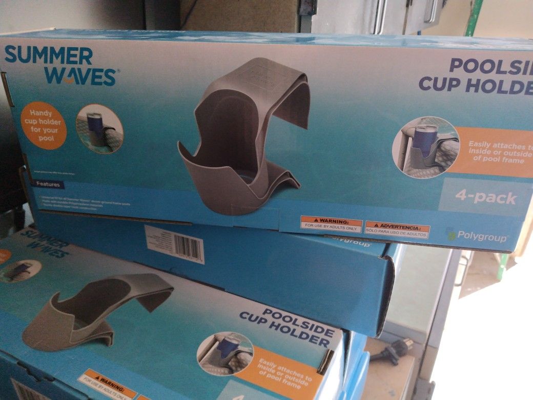 Poolside Cup Holders 