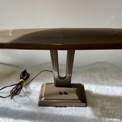 Vintage MCM Metal Desk Lamp