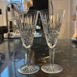 Waterford Crystal Pair Of Glasses vintage 