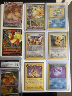 Pokemon Cards Eevee Evolutions Bundle