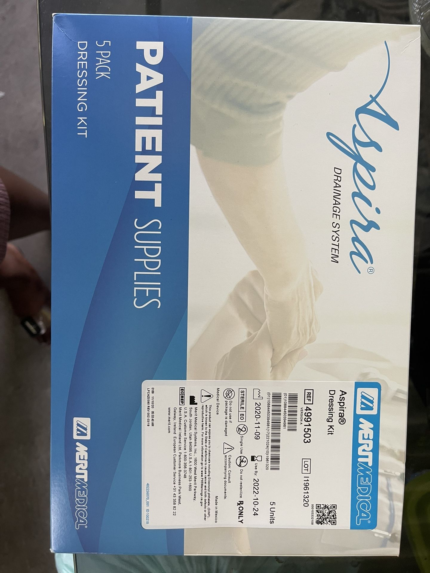 Aspira Draining System Dressing Kit