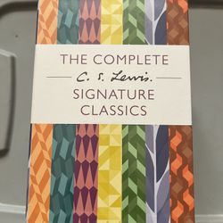 Complete CS Lewis Signature Classics 7 Book Boxed Set New
