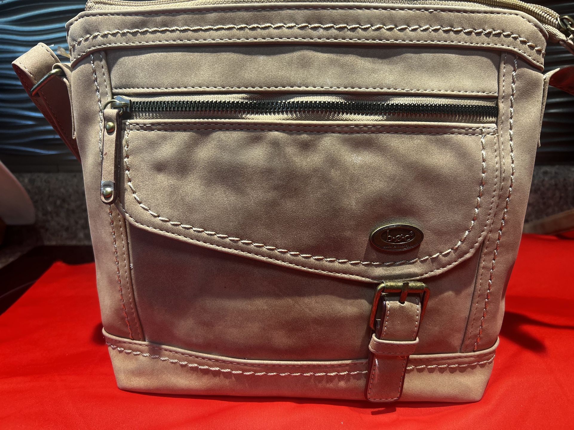 Born concepts, Suede purse, new, really cute, $59