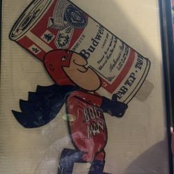 Vintage Bud Man Decal 