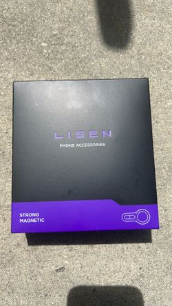 LISEN Magnetic Wireless Charging Stand Car Charger, Black, MPN 2E749