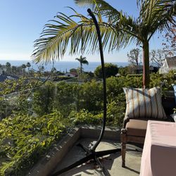 C Shape Hanging Chair Stand