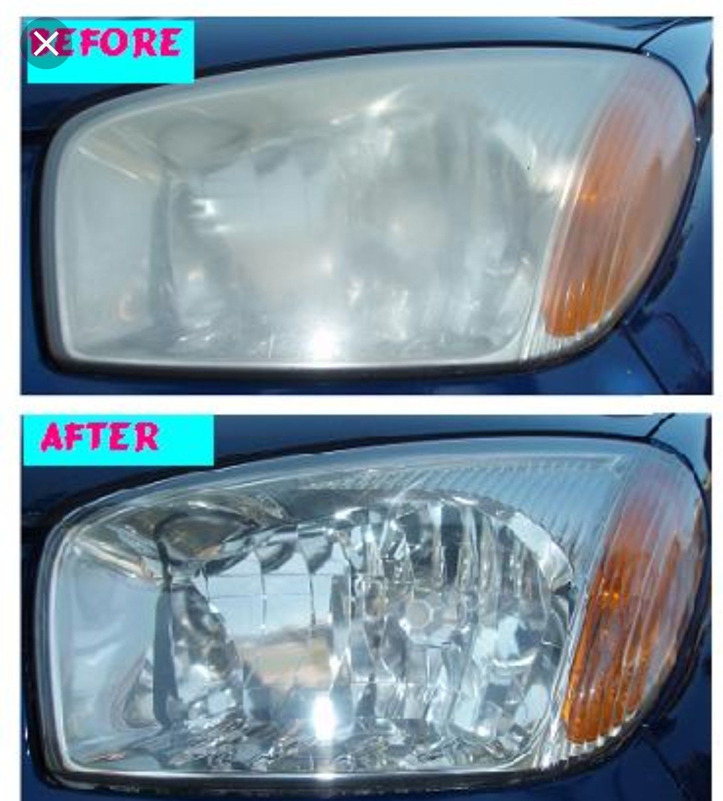 $69 Headlight Restoration GURANTEED!