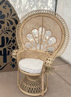 For Sale Only Rattan Peacock Chair