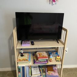 Book Shelf With Books 